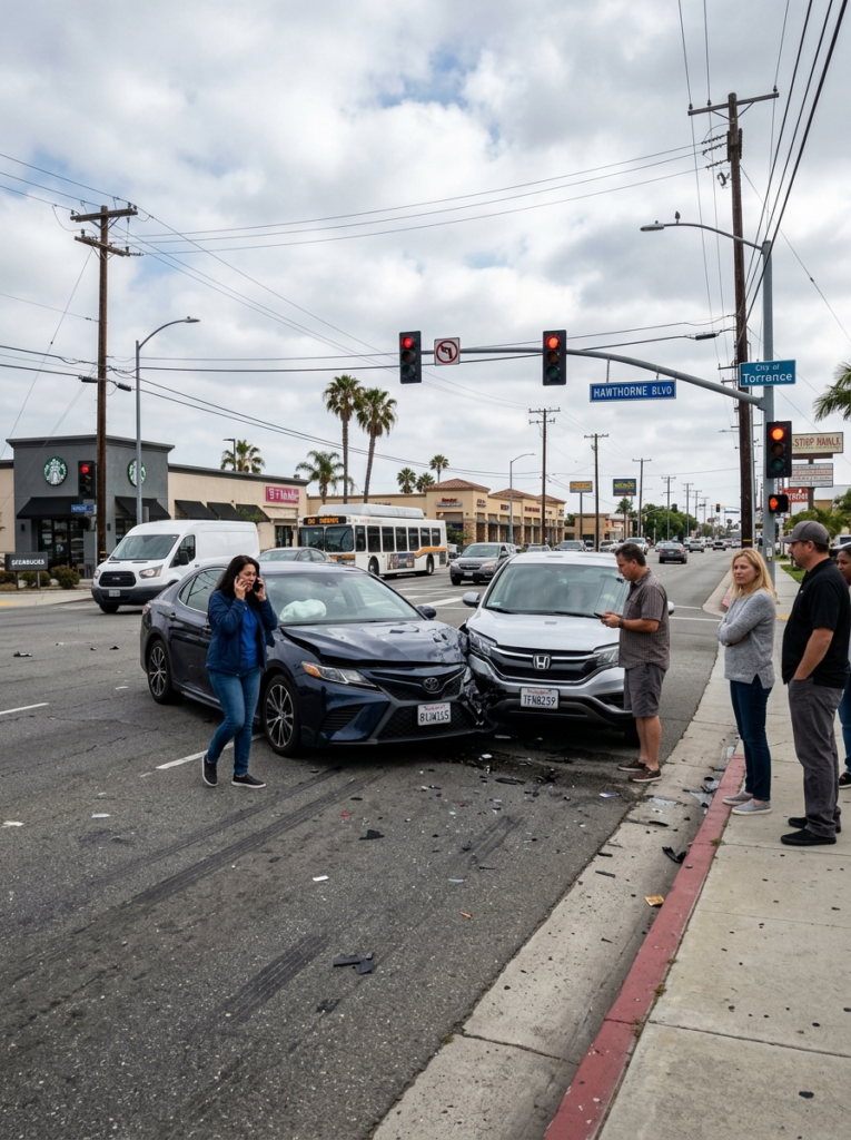 The Most Dangerous Stretches of the 405 Through Gardena and Torrance, and What to Do If You’re in a Crash